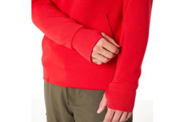 Image of Oakley Hooded Scuba Fleece - Mens, Red Line, Medium, 461639-465-M