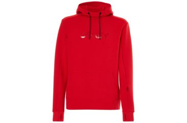 Image of Oakley Hooded Scuba Fleece - Mens, Red Line, Medium, 461639-465-M