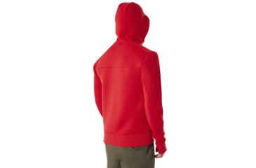 Image of Oakley Hooded Scuba Fleece - Mens, Red Line, Large, 461639-465-L