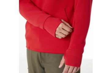 Image of Oakley Hooded Scuba Fleece - Mens, Red Line, Large, 461639-465-L