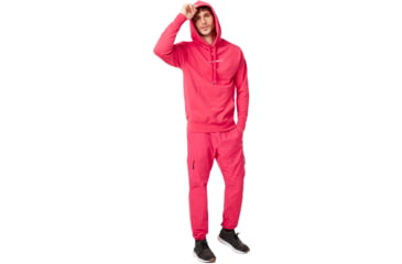 Image of Oakley Hoodie ADV - Mens, Virtual Pink, Small, 472571-89D-S