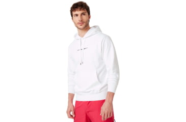 Image of Oakley Hoodie ADV - Mens, White, Extra Large, 472571-100-XL