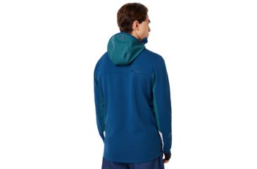 Image of Oakley Hot Springs Thermal Fleece Fz - Mens, Poseidon, Large, 461772-6A1-L