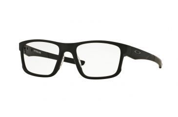 Image of Oakley HYPERLINK OX8078 Eyeglass Frames 807801-52 - Satin Black Frame