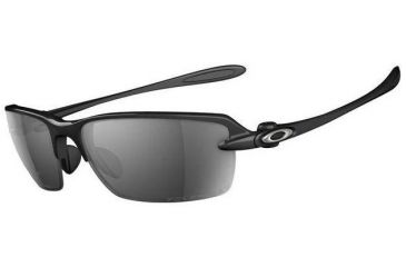 Image of Oakley Ice Pick Jet Black Frame w/ Black Iridium Polarized Lenses Sunglasses 12-956