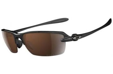 Image of Oakley Ice Pick Metallic Black Frame w/ VR28 Black Iridium Polarized Lenses Sunglasses 12-957