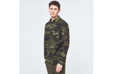 Image of Oakley Icon Cargo Shirt - Mens, Core Camo, Small, FOA400495-982-S