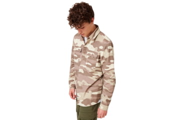 Image of Oakley Icon Cargo Shirt - Mens, Desert Camouflage, Small, 401929-99C-S
