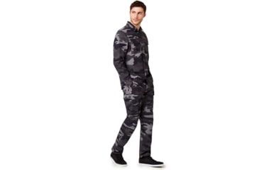 Image of Oakley Icon Cargo Shirt - Mens, Grey Camouflage, Medium, 401929-98C-M
