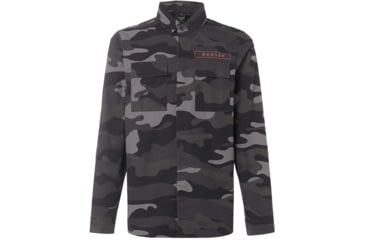 Image of Oakley Icon Cargo Shirt - Mens, Grey Camouflage, Medium, 401929-98C-M