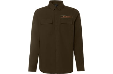 Image of Oakley Icon Cargo Shirt - Mens, New Dark Brush, Small, 401929-86L-S