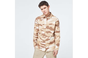 Image of Oakley Icon Cargo Shirt - Mens, New Desert Camo, Large, FOA400495-93Z-L