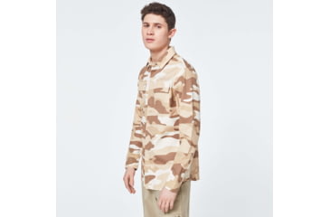 Image of Oakley Icon Cargo Shirt - Mens, New Desert Camo, Large, FOA400495-93Z-L