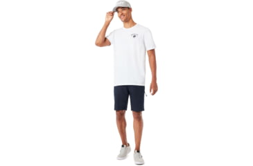 Image of Oakley Icon Chino Short - Mens, Fathom, 38, 442219B-6AC-38