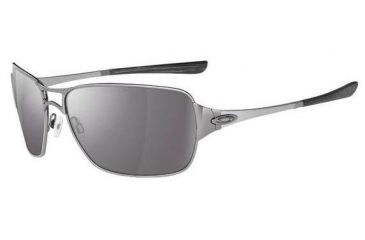 Image of Oakley Impatient Black Chrome Frame w/ Grey Lenses Sunglasses 05-786