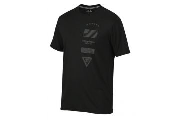 Image of Oakley Insignia Tee, Jet Black, Extra Large 455166-01K-XL