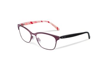 Image of Oakley Intercede Womens Eyeglasses 317904-52 - Brushed Brunette Frame