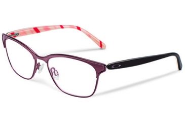 Image of Oakley Intercede Womens Eyeglasses, Brunette Frame, 52mm OX3179-0452
