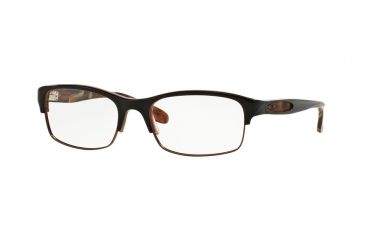 Image of Oakley Irreverent Progressive Rx Eyeglasses 106204-52 - Brown Taffy Frame