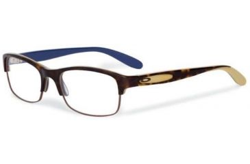 Image of Oakley Irreverent Progressive Rx Eyeglasses, Size 52 - Tortoise Night Frame OX1062-0552