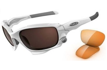 Image of Oakley Jawbone Progressive Prescription Sunglasses - Matte Wht Frame 04-204