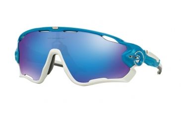 Image of Oakley JAWBREAKER OO9290 Sunglasses 929002-31 - Sky Frame, Sapphire Iridium Lenses