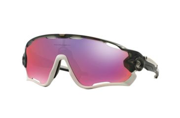 Image of Oakley Jawbreaker OO9290 Sunglasses 929013-31 - Matte Grey Smoke Frame, Prizm Road Lenses
