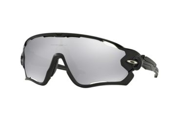 Image of Oakley JAWBREAKER OO9290 Single Vision Prescription Sunglasses, 31mm, Polished Black, OO9290-929019-31-SV