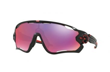 Image of Oakley JAWBREAKER OO9290 Sunglasses 929020-31 - Matte Black Frame, Prizm Road Lenses
