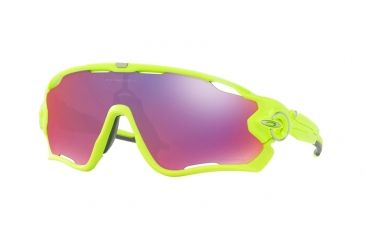 Image of Oakley Jawbreaker OO9290 Sunglasses 929026-31 - Retina Burn Frame, Prizm Road Lenses