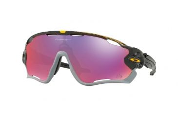 Image of Oakley Jawbreaker OO9290 Sunglasses 929035-31 - Carbon Frame, Prizm Road Lenses