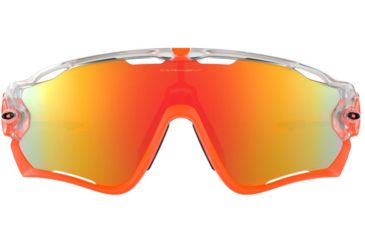 Image of Oakley JAWBREAKER OO9290 Progressive Prescription Sunglasses, 31mm, Matte Clear, OO9290-929037-31-PRO