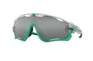 Image of Oakley JAWBREAKER OO9290 Single Vision Prescription Sunglasses OO9290-929038-31 - Lens Diameter 131 mm, Lens Diameter 31 mm, Frame Color Matte Clear