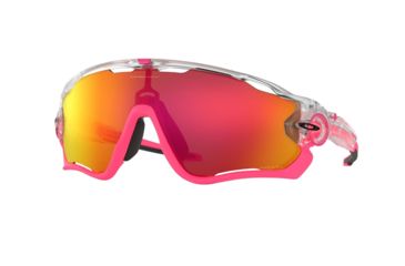 Image of Oakley JAWBREAKER OO9290 Single Vision Prescription Sunglasses OO9290-929039-31 - Lens Diameter 131 mm, Lens Diameter 31 mm, Frame Color Matte Clear