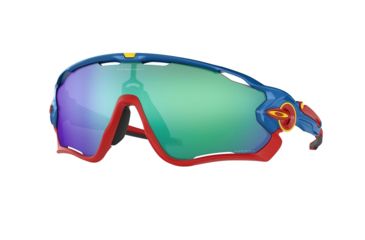 Image of Oakley Jawbreaker OO9290 Sunglasses 929042-31 - , Prizm Jade Lenses