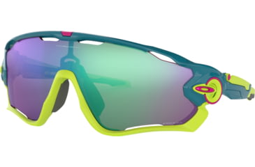 Image of Oakley Jawbreaker OO9290 Sunglasses 929056-31 - , Prizm Road Jade Lenses