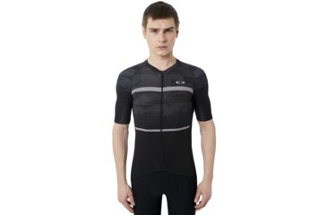 Image of Oakley Jawbreaker Road Jersey - Mens, Blackout, Medium 434051-02E-M