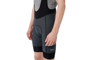Image of Oakley Jawbreaker Short Bib - Mens, Blackout, Extra Large, 442358-02E-XL