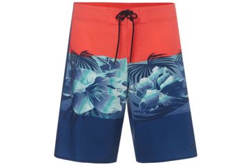 Image of Oakley Jbay Flower Block Seamless 21 - Mens, Fire Red, 40, 482464-4FR-40