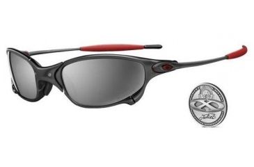 Image of Oakley Juliet Ducati Carbon Frame w/ Black Iridium Lenses Sunglasses 04-159