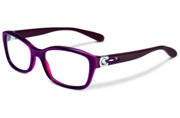 Image of Oakley Junket Eyeglasses, Dark Pink Vapor Frame, 52mm OX1087-0752