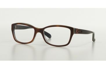 Image of Oakley Junket Progressive Prescription Eyeglasses 108702-52 - Tortoise Sky Frame