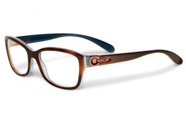 Image of Oakley Junket Eyeglasses - Tortoise Sky Frame OX1087-0252