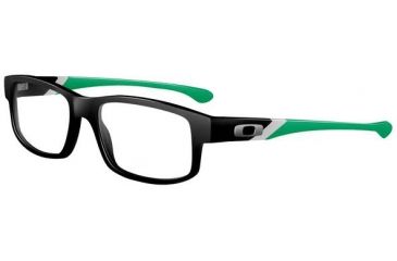 Image of Oakley Junkyard 2 Eyeglasses, Black Green OX1097-0255