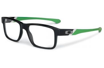 Image of Oakley Junkyard Eyeglasses, Black Green OX1074-0255