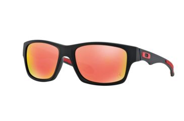 Image of Oakley JUPITER CARBON OO9220 Progressive Prescription Sunglasses OO9220-922006-56 - Lens Diameter 56 mm, Frame Color Matte Black