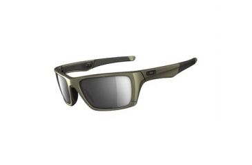 Image of Oakley Jury Sunglasses - Distressed Silver Frame w/ Black Iridium Polarized Lenses OO4045-05