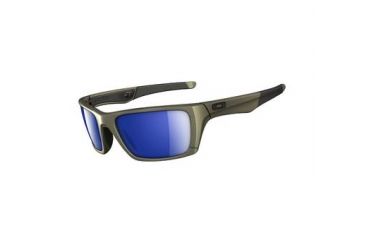 Image of Oakley Jury Sunglasses - Distressed Silver Frame w/ Ice Iridium Lenses OO4045-03
