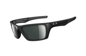 Image of Oakley Jury Sunglasses - Matte Black Frame w/ Dark Grey Lenses OO4045-04
