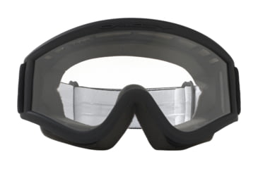Image of Oakley L-Frame MX Goggles, Black/Clear, 01-247